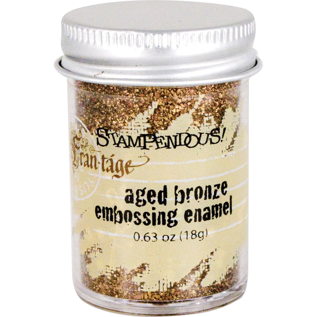 Stampendous Frantage Aged Embossing Enamel .63oz-Bronze - Walmart.com