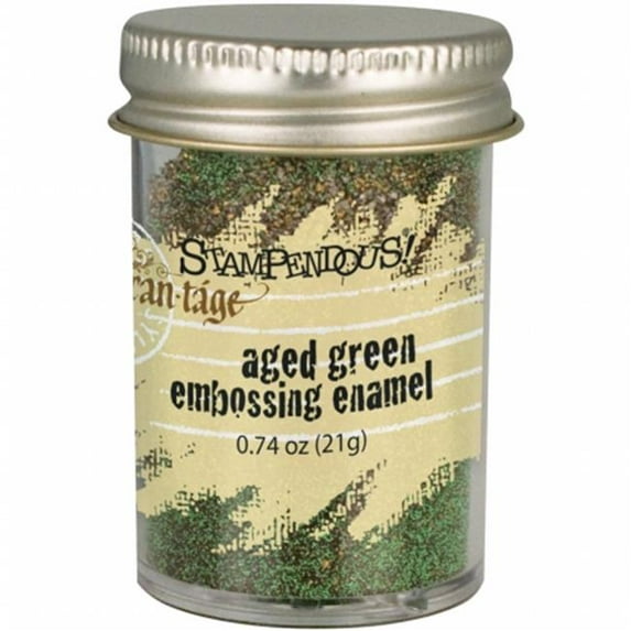 Stampendous Frantage Aged Embossing Enamel .74oz-Green