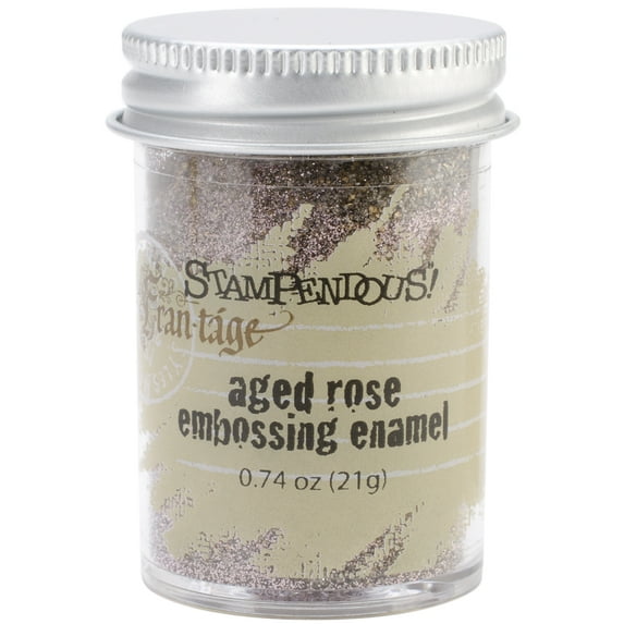 Stampendous Frantage Aged Embossing Enamel .74oz-Rose