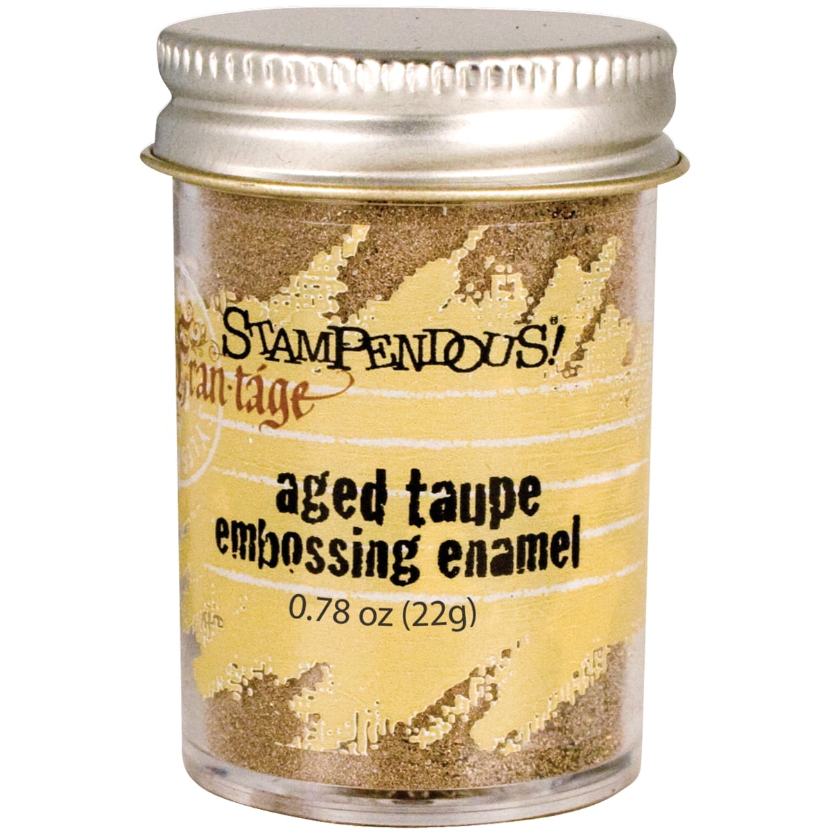 Stampendous Frantage Aged Embossing Enamel .78ozTaupe