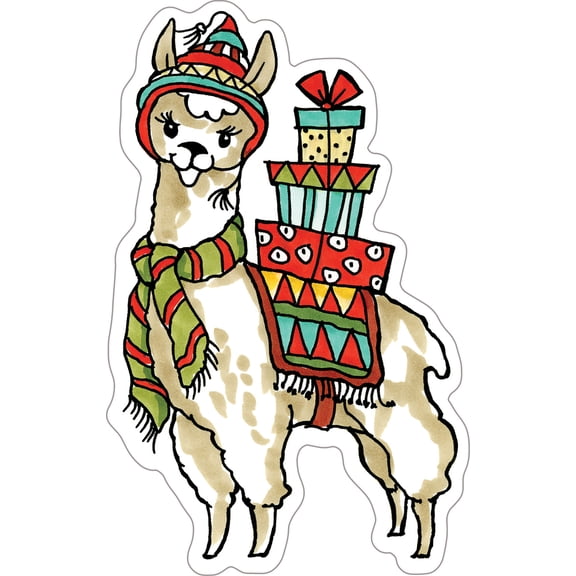 Stampendous Mounted Stamp 2.5"X4"-Llama