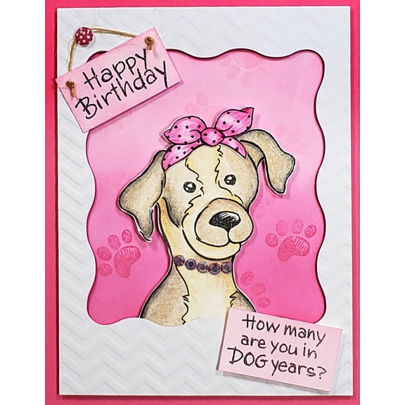 Stampendous Perfectly Clear Stamps-Dog Years