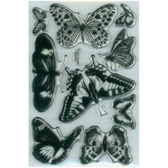 Poinsettia Parts Perfectly Clear Stamps (SSC1287) - B.V
