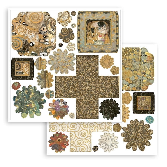 Stamperia 3D Paper Kit-Klimt