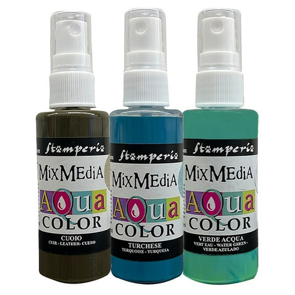 Stamperia Aquacolor 3/Pkg-Sir Vagabond In Fantasy World