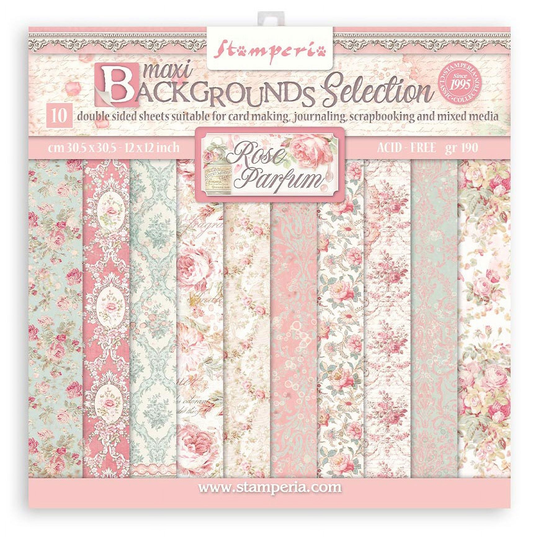 Stamperia Backgrounds Double-Sided Paper Pad 12