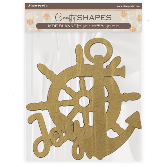 Stamperia Crafty Shapes-Silent Sea Anchor And Rudder
