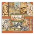 thumbnail image 1 of Stamperia Double-Sided Paper Pad 12"X12" 10/Pkg-Savana, 10 Designs/1 Each, 1 of 11