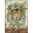 thumbnail image 1 of Stamperia Rice Paper Sheet A4-Jaguar, Amazonia, 1 of 2