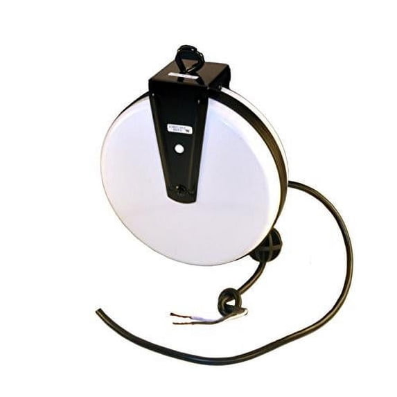 Stamping 900-EPD-METAL Retracting Reel, 2 Conductor, 18 Gauge, Extends To 20 Feet
