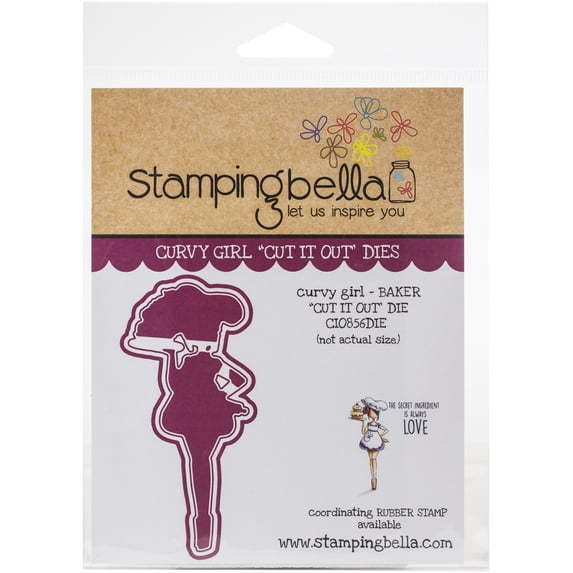 Stamping Bella Cut It Out Dies-Curvy Girl Baker