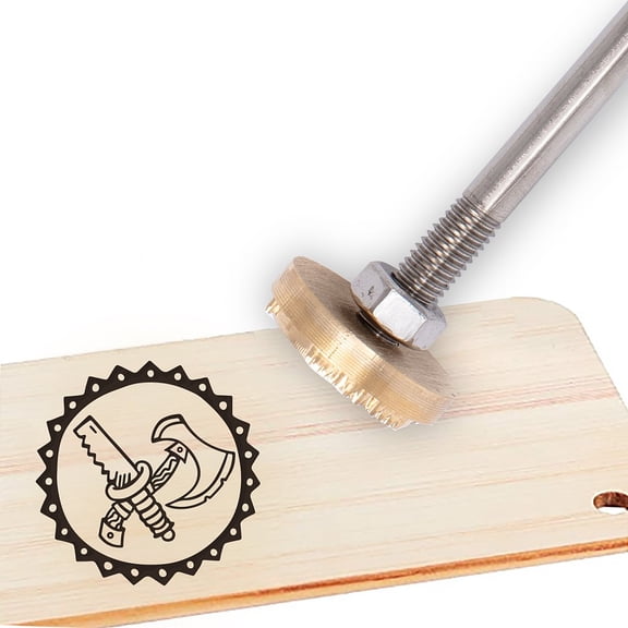 Stamping Embossing Soldering Iron with Stamp for Cake/Wood Other Pattern 30mm 1set