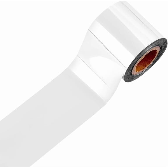 Stamping Foil Paper Transfer Foil Paper Elegance Laser Printer Craft Paper Silver 50mm 60m/roll