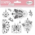 thumbnail image 1 of Stampo Peonies & Butterfles Clear Stamp, 1 of 1