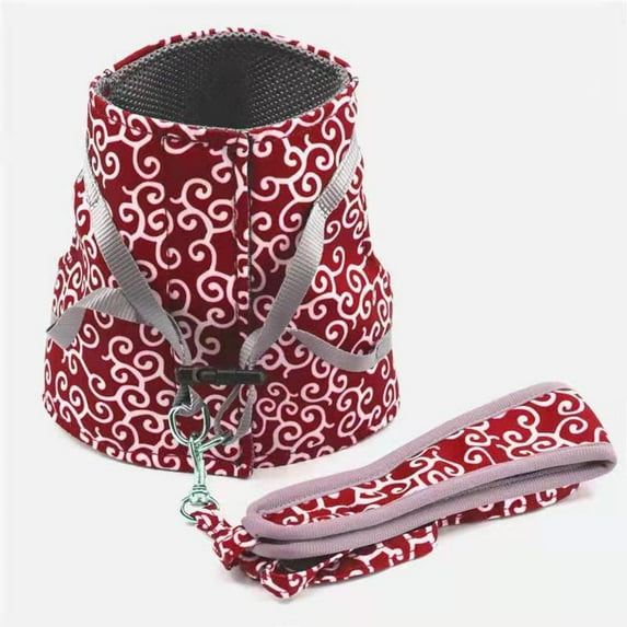 Stampopular Cat Harness and Leash Set Adjustable Soft Vest for Walking Escape Proof Pet Supplies