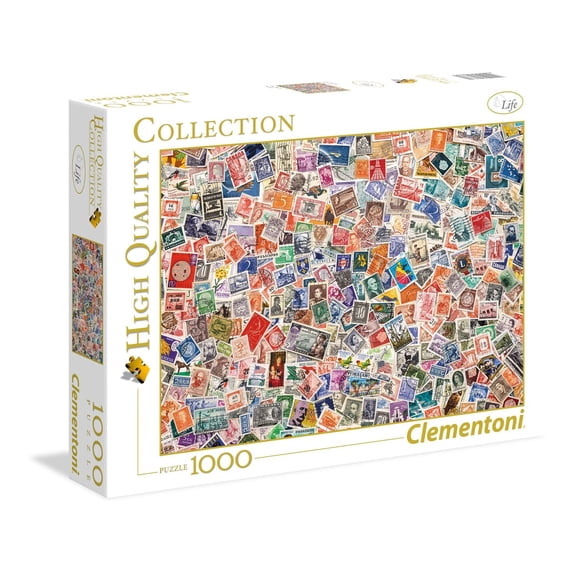 Stamps 1000 pcs. - Jigsaw Puzzle by Clementoni (39387)