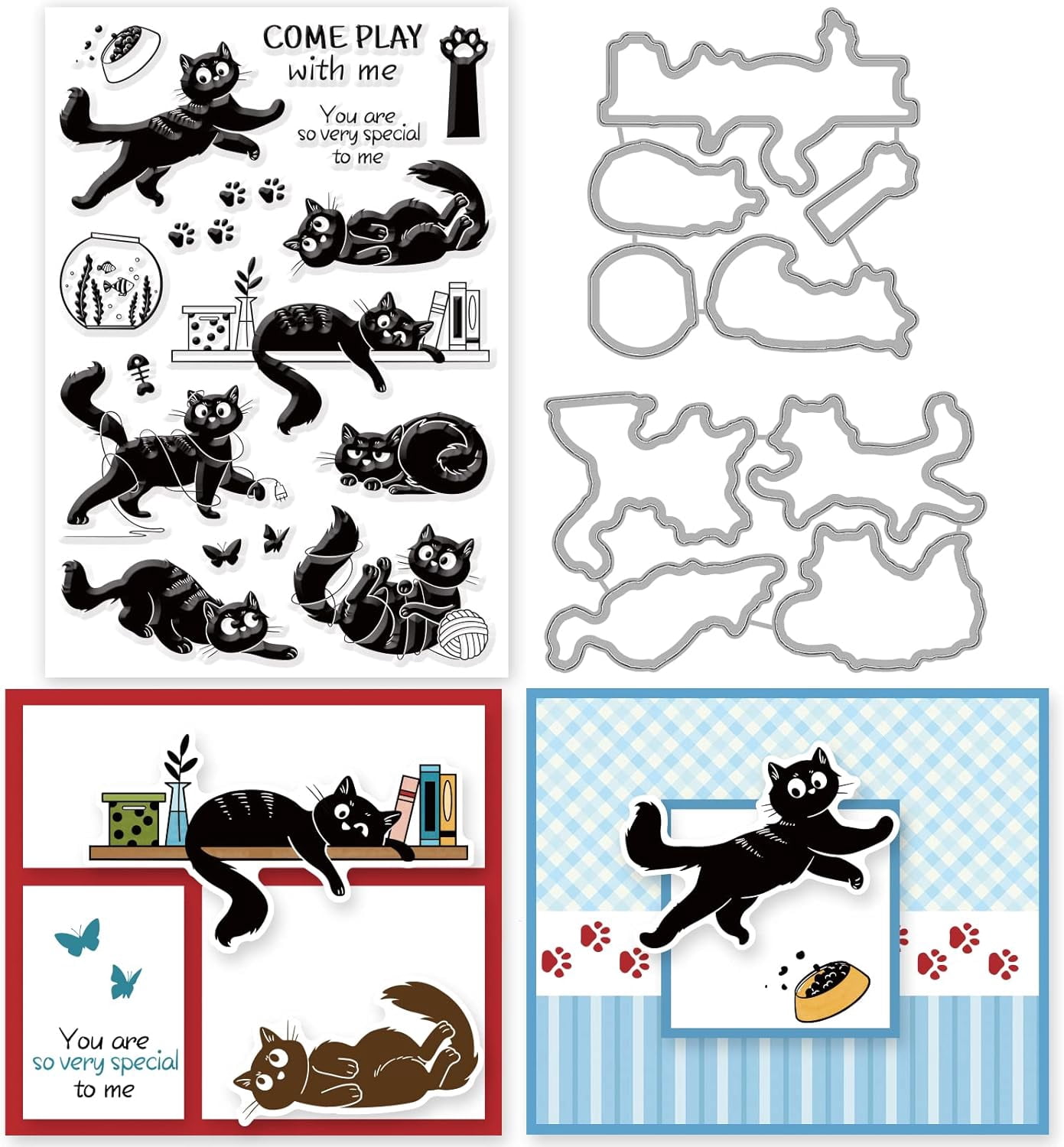 The Stamps Of Life - Merry Christmas Ornaments Die Cuts For Card Making & Scrapbooking Supplies