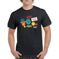 thumbnail image 1 of Stamps T-Shirt Men -Smartprints Designs, Male Small, 1 of 4