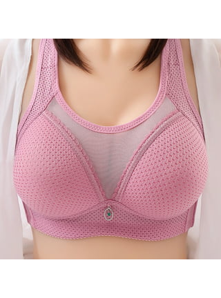 Stamzod Woman Sexy Ladies Bra Without Steel Rings Medium Cup Large Size  Breathable Gathered Underwear Daily Bra Without Steel Ring