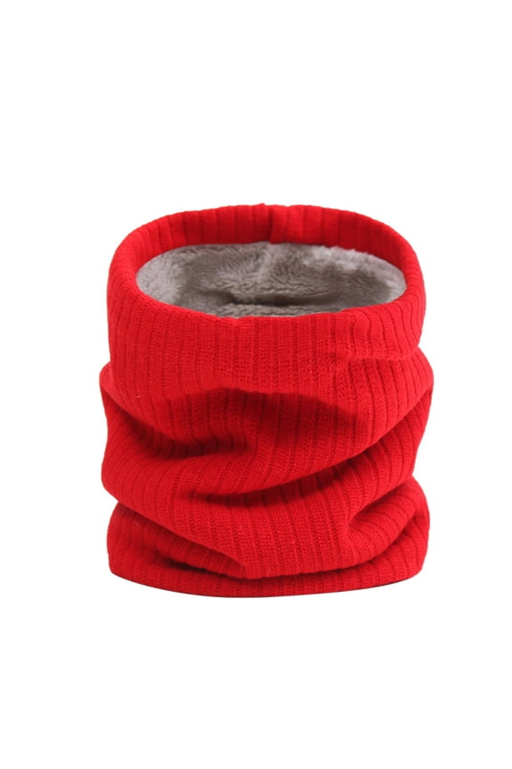 NEW Outdoor Thicken Warm Fleece Neck Warmer Cycling Scarves Men Bufanda Ski Climbing Neck Scarf Knitted Ring Scarves Collar