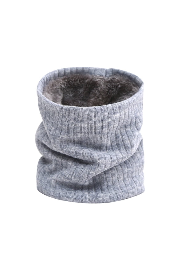NEW Outdoor Thicken Warm Fleece Neck Warmer Cycling Scarves Men Bufanda Ski Climbing Neck Scarf Knitted Ring Scarves Collar