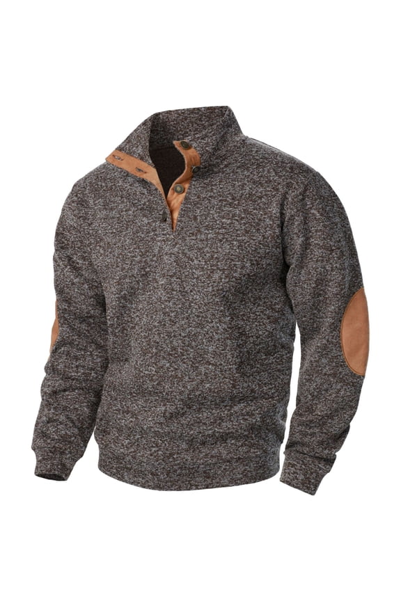 Men Clothes Plus Size Mens Long Sleeve Shirt Solid Color Button up T Shirts Casual Loose Fit Gym Sportwear Streetwear Tee Shirts Coffee XL