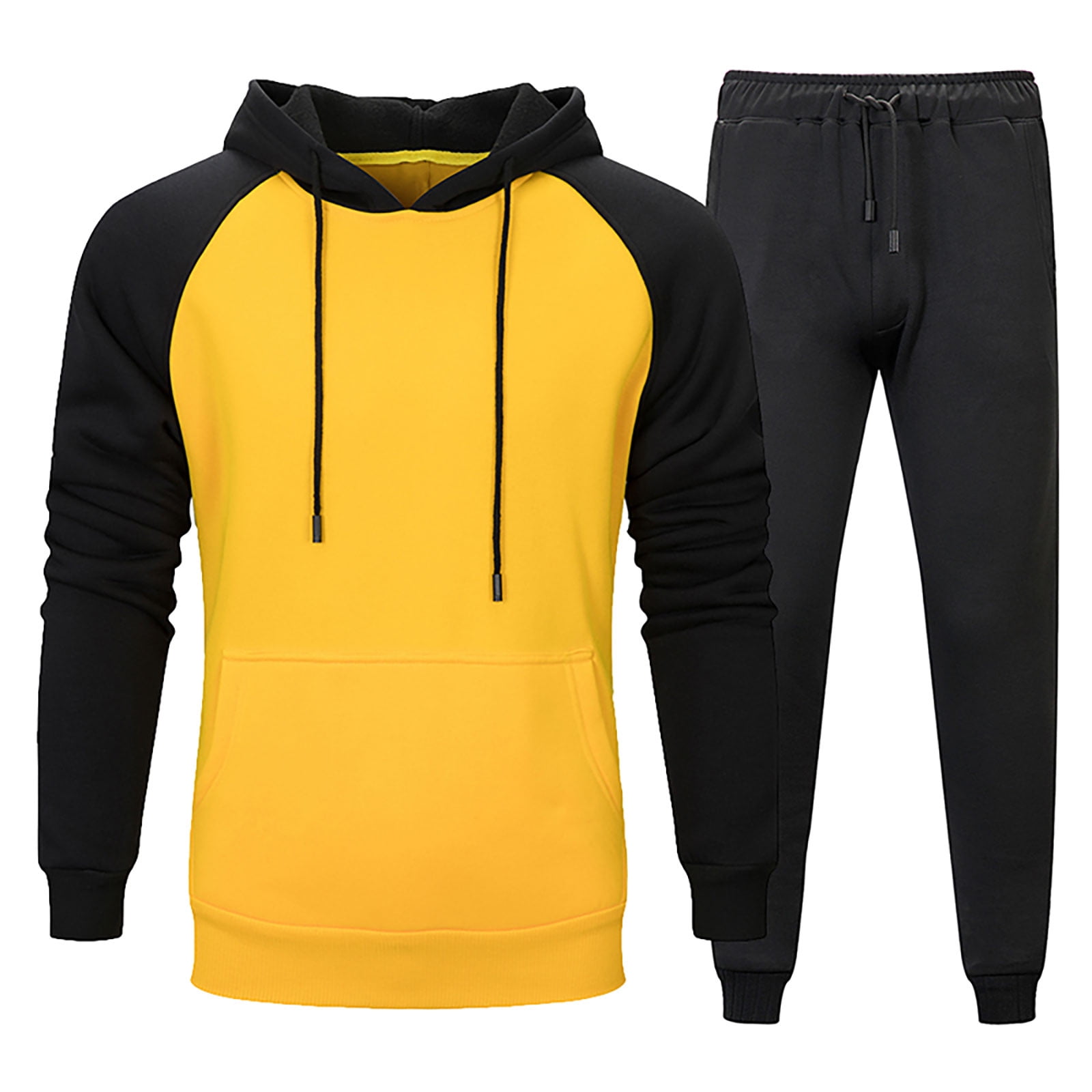 Stamzod Men'S Tracksuits 2 Piece Outfit Casual Long Sleeve Sweat Suit