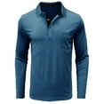 thumbnail image 1 of Stamzod Men's Dress Shirts Slim Fit Stretch Long Sleeve Solid formal Shirt Casual Button Down Business Shirts with Pockets, 1 of 5