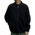 thumbnail image 1 of Stamzod Men's Full Zip Sweatshirts Loose Fit Long Sleeve Jacket for Men Solid Windproof Warm Fall Winter Outerwear Plus Size, 1 of 3