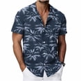 thumbnail image 1 of Stamzod Men's Hawaiian Shirt Short Sleeves Printed Button Down Summer Beach Casual Shirts Multicolor R XL, 1 of 8