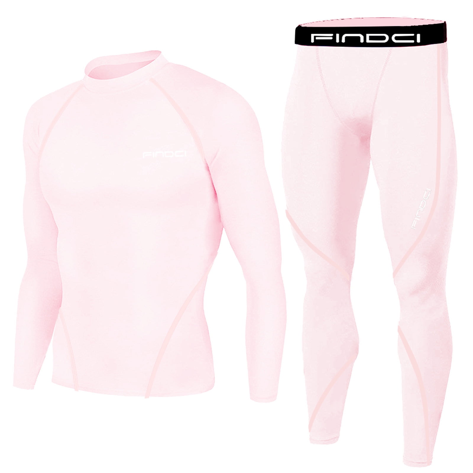 Men's Tracksuits Compression Shirt Pants Top Long Sleeve Sports Tight Base Layer Quick Dry Fitness Workout Set Fashion Men's Suits