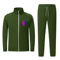 thumbnail image 1 of Stamzod Men's Tracksuits Funny Print Long Sleeve Sweatsuits for Men Casual Warm Up Full Zip Athletic Jogging Sets 2 Piece On Clearance, 1 of 4