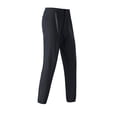 thumbnail image 1 of Stamzod Mens Hiking Pants Fashion Solid Color Casual Straight Outdoor Camping Travel Sweatpants Spring & Fall Athletic Joggers for Men with Pocket Black XL, 1 of 3