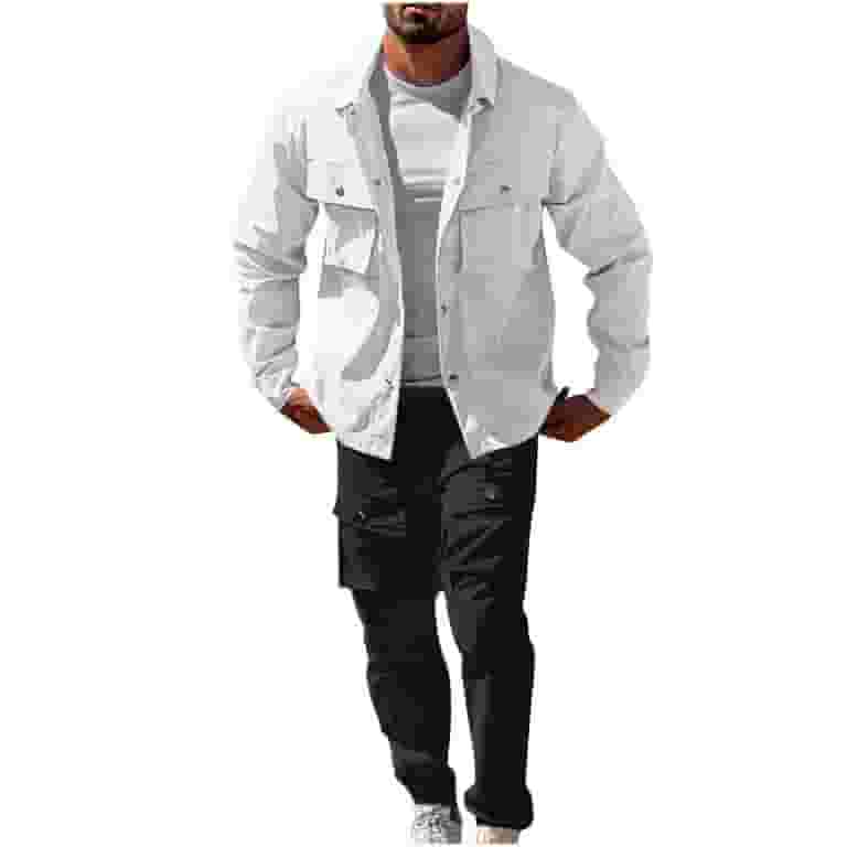 Stamzod Mens Outfits 2 Piece Casual Long Sleeve Button Down Stamzod Mens Outfits 2 Piece Casual Long Sleeve Button Down