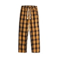 thumbnail image 1 of Stamzod Mens Plaid Pajama Pants Cotton Soft Comfy Lounge Pants Drawstring Waist Wide Leg Plus Size Pj Bottoms with Pockets on Clearance, 1 of 5