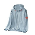 thumbnail image 1 of Stamzod Mens Shirts Casual Stylish Zip Up Hoodie Summer Lightweight Printed Sweatshirt Casual Activewear Plus Size Loose Long Sleeve Hoodies for Men Light Blue L, 1 of 7