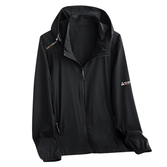 Stamzod Rash Guard for Men Summer Solid Color Long Sleeve Quick-Dry Hiking Fishing Shirt Casual Loose Plus Size Sun Protection Shirts for Men Black XXXL