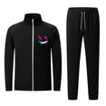 thumbnail image 1 of Stamzod Sweat Suits Men Long Sleeve Full Zipper Tracksuits 2 Piece Sets Funny Print Slim Fit Comfy Athletic Jogging Suits Casual Outfits for Men On Sale, 1 of 4