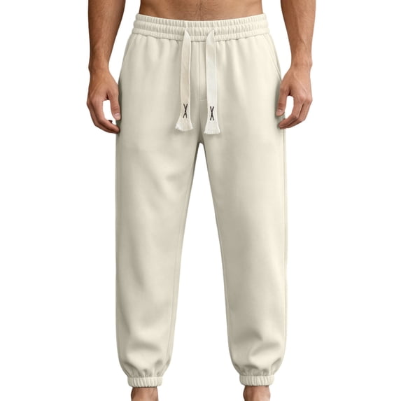 Stamzod Sweatpants for Men Loose Casual Track Jogging Pants Men Running Gym Workout Pants with Pocket