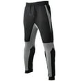 thumbnail image 1 of Stamzod Sweatpants for Men Slim Fit Stretch Track Pants Men Patchwork Drawstring Waist Soft Comfy Tapered Joggers Work Pants with Pockets on Sale, 1 of 2