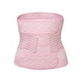 thumbnail image 1 of Stamzod Waist Trainer for Women Postpartum Recovery Wrap Waist Cincher Corset Shapewear Belly Band Pink F XL, 1 of 6