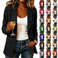 thumbnail image 1 of Stamzod Women's Blazers & Suit Jackets Lapel Business Casual Jacket for Dress Loose Fit Office Work Blazer Jacket White XXXL, 1 of 7
