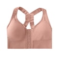 thumbnail image 1 of Stamzod Women's Racerback Sports Bra Front Closure Wireless Push Up Bra No Underwire Supportive Workout Bras for Women, 1 of 9
