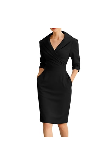 clothes cotton woman dress Fresh Produce | Madeline | Plus Size | 1X | Peri Size:21.5 37/38 tweed inspired feminine dress 14 21.5 18 45.5 Lace Black Prom Dress