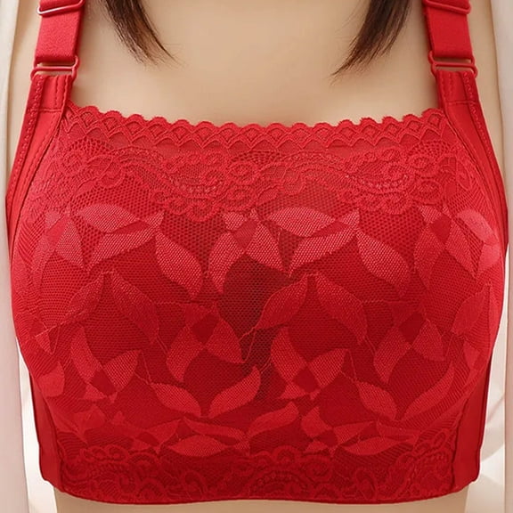 Stamzod Womens Daily Bras Push Up Wireless Comfort Lace Breathable Bra Bralette Underwear