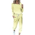 thumbnail image 1 of Stamzod Womens Lounge Set Long Sleeve Pullover and Jogger Pants Matching Tracksuit Sets Gradient 2 Piece Sweatsuits Fall Outfits Plus Size, 1 of 5