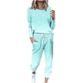 thumbnail image 1 of Stamzod Womens Lounge Set Long Sleeve Pullover and Jogger Pants Matching Tracksuit Sets Gradient 2 Piece Sweatsuits Fall Outfits Plus Size, 1 of 5