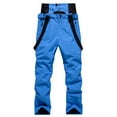 thumbnail image 1 of Stamzod Womens Ski Pants Windproof Warm Winter Long Pants Snowboard Thick Ski Pants, 1 of 4