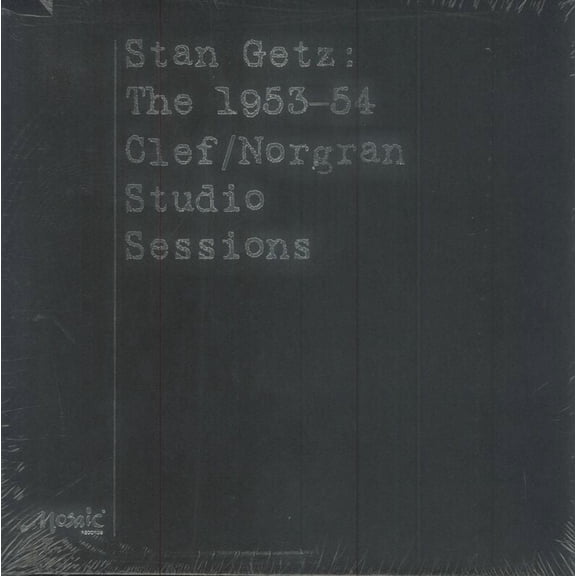 Stan Getz - The 1953-54 Clef/Norgran Studio Sessions - 4xLP Vinyl Box Set