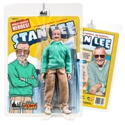 Stan Lee Retro 8 Inch Action Figure Green Sweater Version